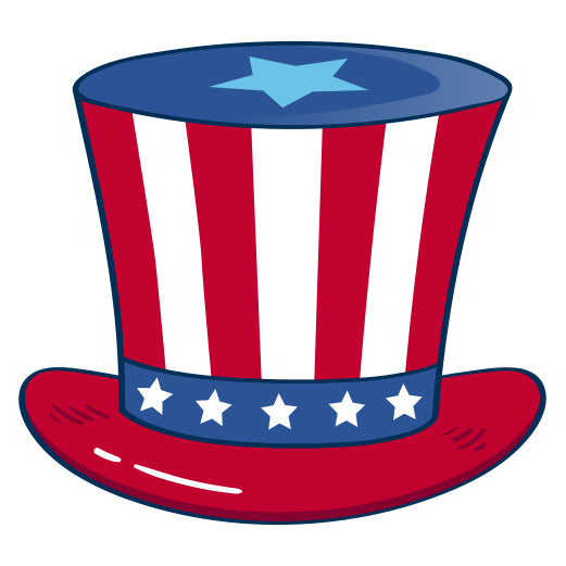 4th of July Hat Print & Cut File CraftSmithco