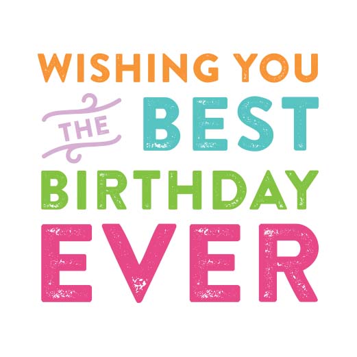 Best Birthday Ever | Print & Cut File