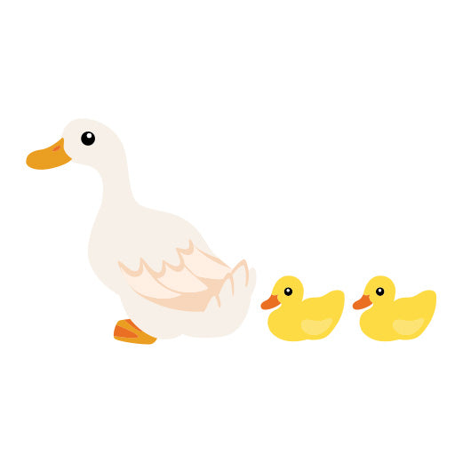 Paper ducks 20 pcs MULTIPLE SIZES Duck die cut Duck baby -  Portugal