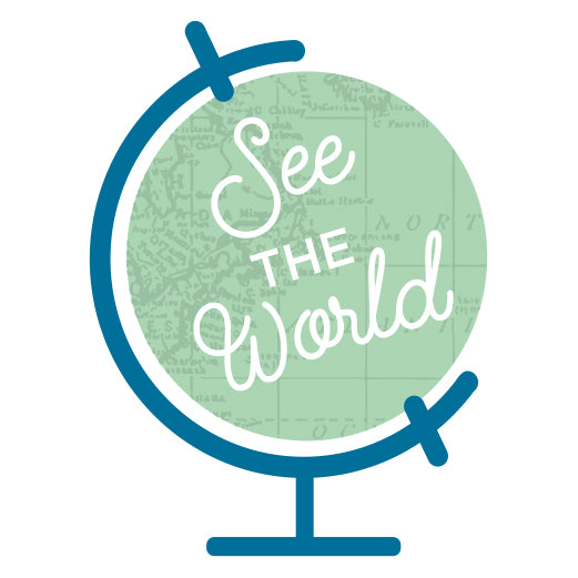 See the World Globe | Print & Cut File