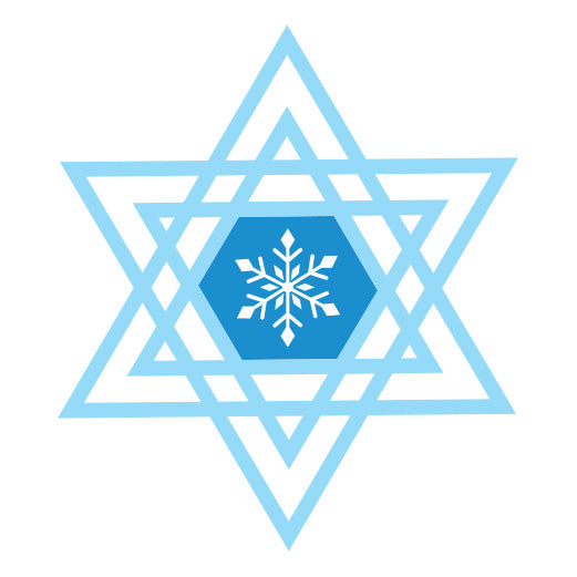 Star of David Snowflake | Print & Cut File – CraftSmithco