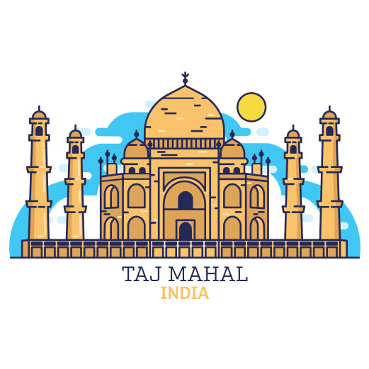 Taj Mahal | Print & Cut File