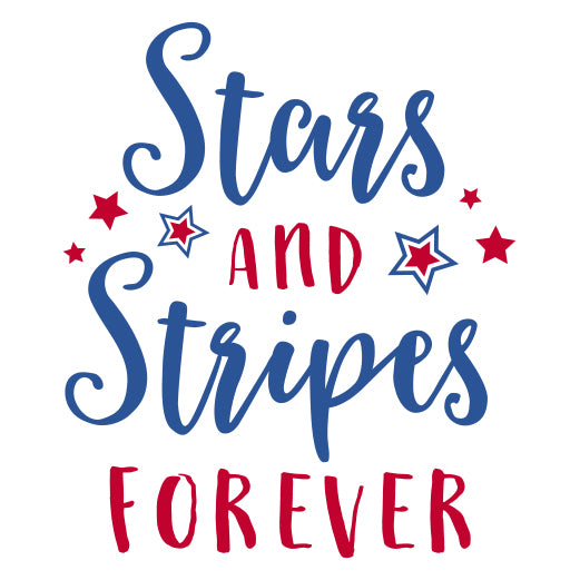 Stars and Stripes Forever | Print & Cut File