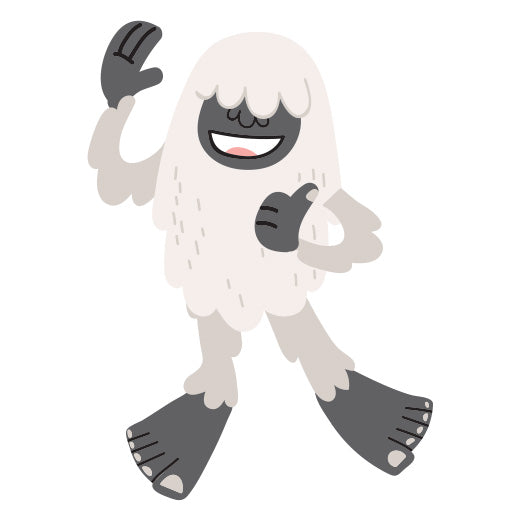 Abominable Snowman | Print & Cut File