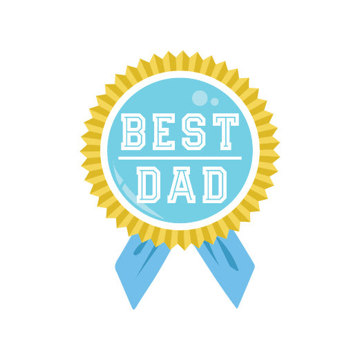 Best Dad Ribbon | Print & Cut File