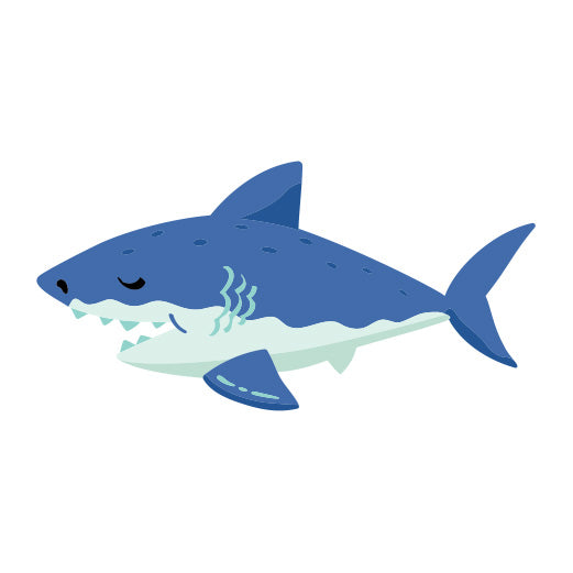 Blue Shark | Print & Cut File