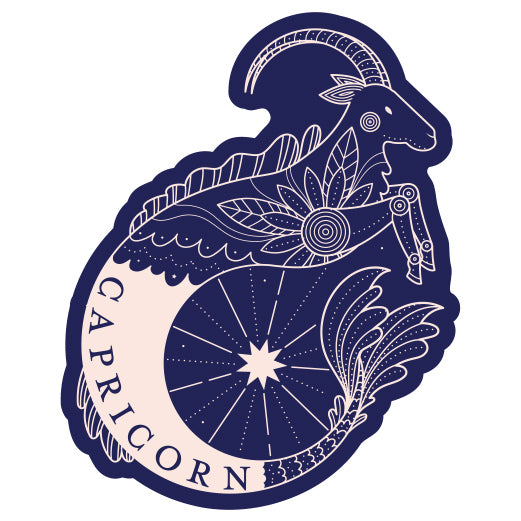 Capricorn Zodiac Sign | Print & Cut File
