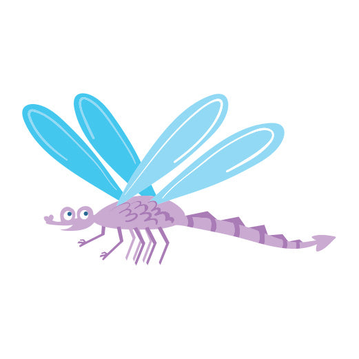 Cartoon Dragonfly | Print & Cut File