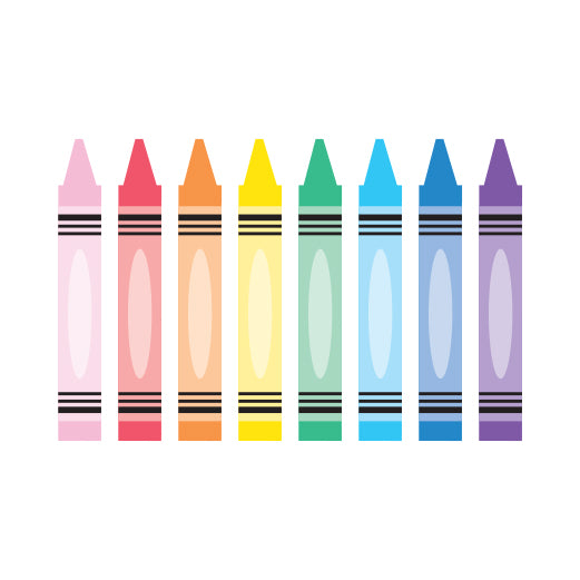 Crayons | Print & Cut File