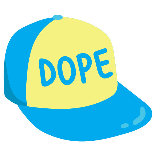 Dope Hat | Print & Cut File
