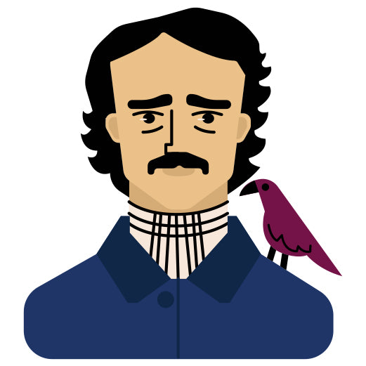 Edgar Allan Poe | Print & Cut File