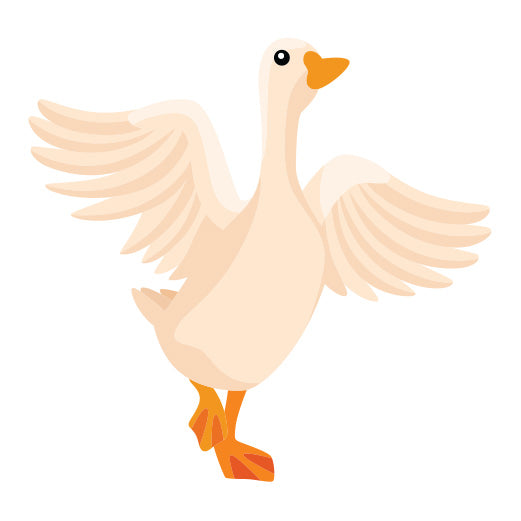 Flapping Duck | Print & Cut File