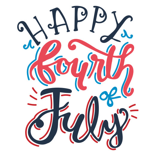 Happy Fourth of July | Print & Cut File