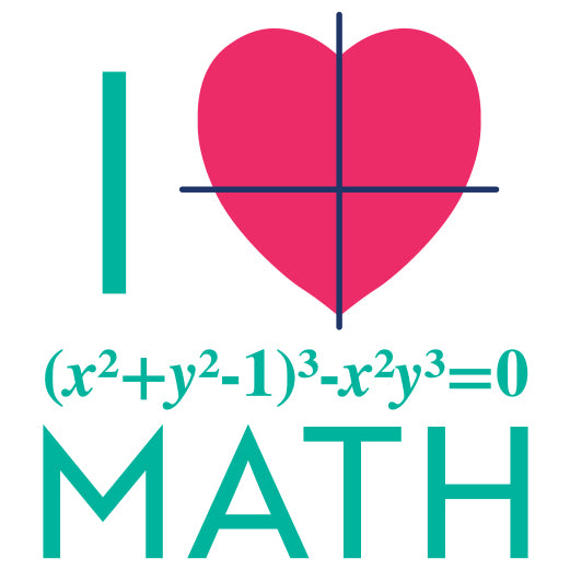 I Love Math | Print & Cut File