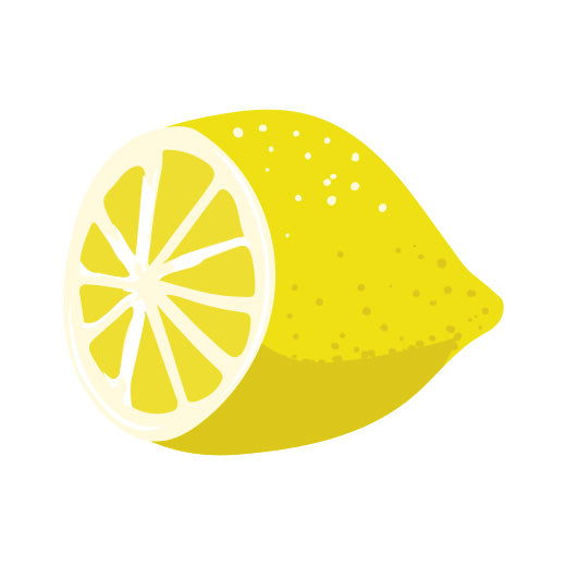 Lemon Half | Print & Cut File