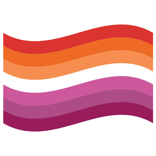 Lesbian Pride Flag | Print & Cut File