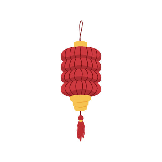 Long Red Lantern | Print & Cut File – CraftSmithco