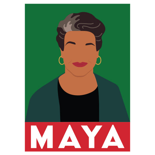 Maya Angelou | Print & Cut File