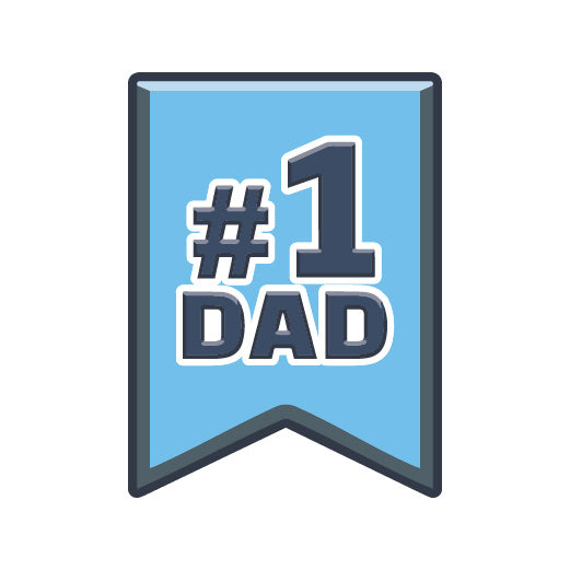#1 Dad | Print & Cut File