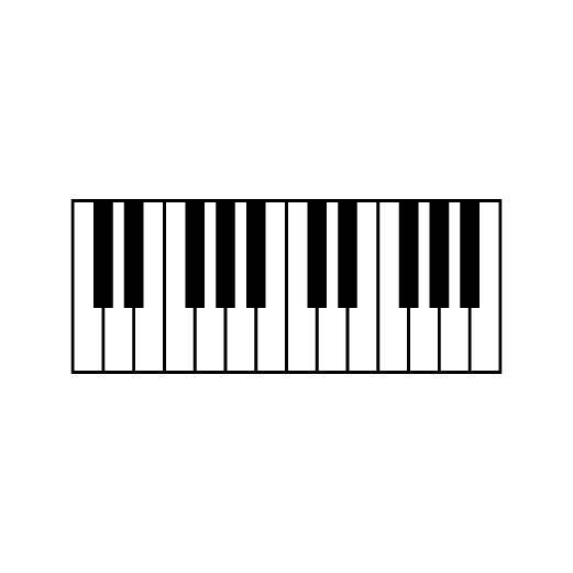 Piano Keys | Cut File