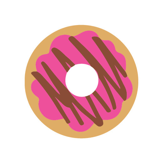 Pink Donut | Print & Cut File