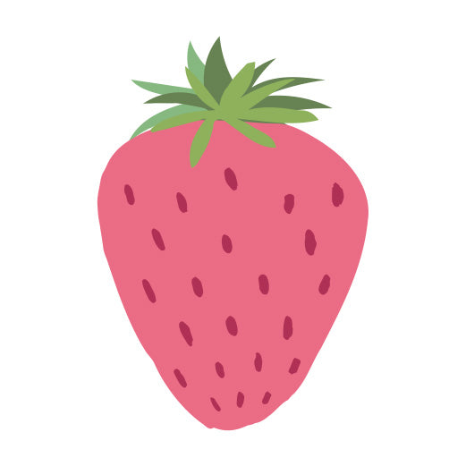 Pink Strawberry | Print & Cut File