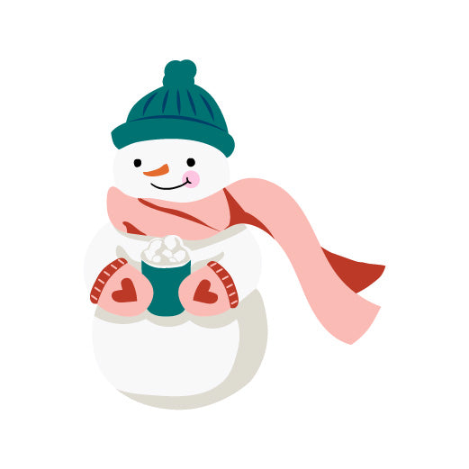 Snowman Cocoa | Print & Cut File