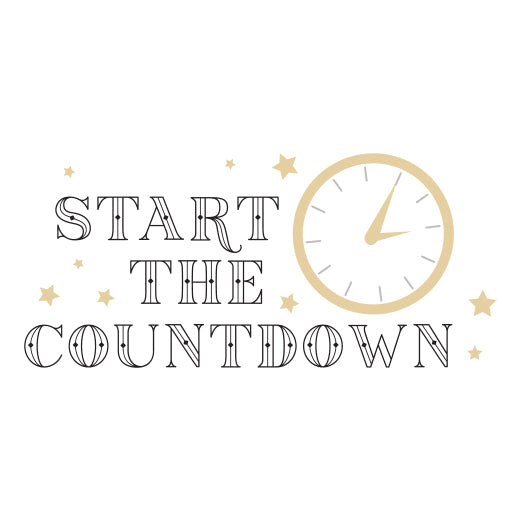 Start the Countdown | Print & Cut File
