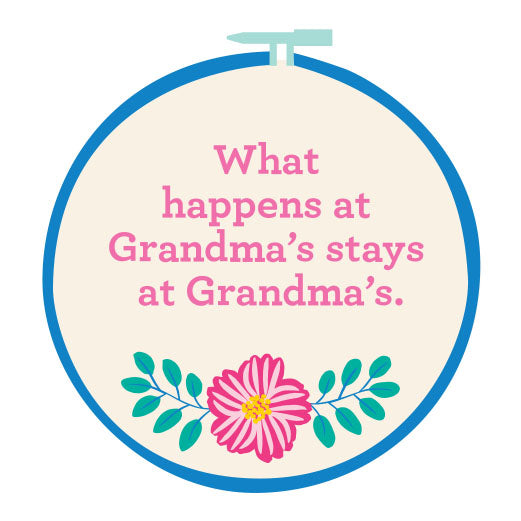 Stays at Grandma's | Print & Cut File