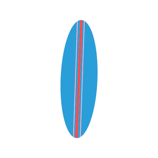 Surf Board | Print & Cut File