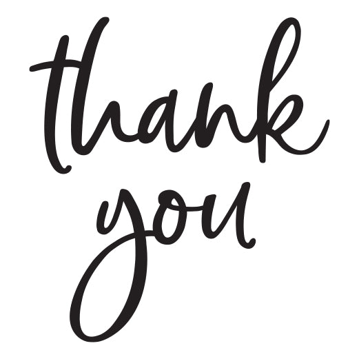 Thank You | Cut File – CraftSmithco