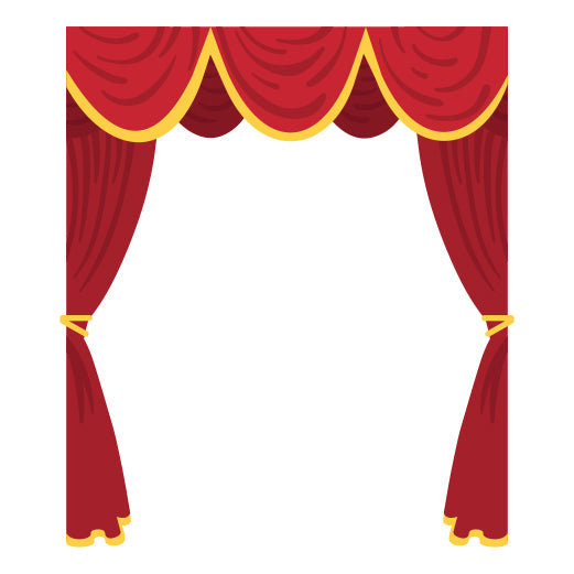 Theater Curtains | Print & Cut File