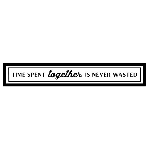 Time Together | Cut File