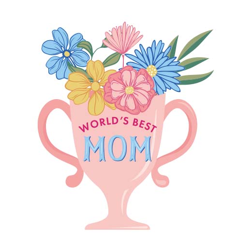 World's Best Mom | Print & Cut File