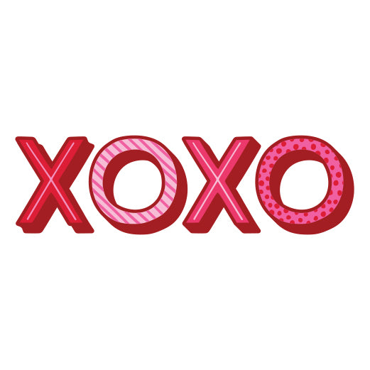 XOXO | Print & Cut File – CraftSmithco