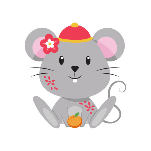 Year of the Rat | Print & Cut File